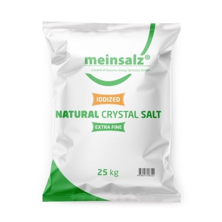 Natural Crystal Salt (Extra Fine-Iodized) - -  Koyuncu Salt